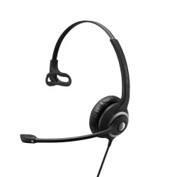 EPOS IMPACT SC 230 USB MS II (Sennheiser) - Моноауральная широкополосная гарнитура с системой ActiveGard и интегрированным в кабель пультом управления, оптимизированная под Microsoft Skype for business™